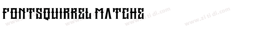 FontSquirrel Matche字体转换